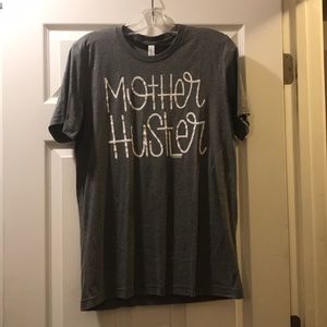 Mother Hustler Tee (Light Grey)